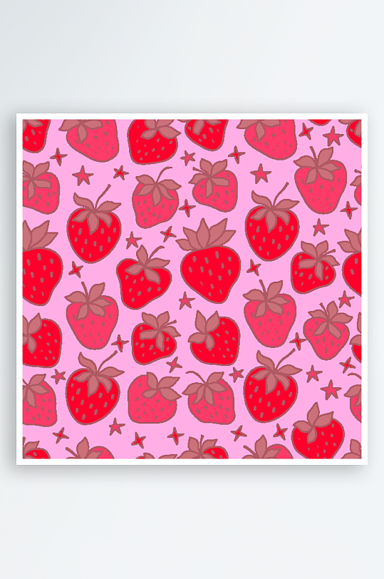 矢量简约复古潮流图案背景-众图网