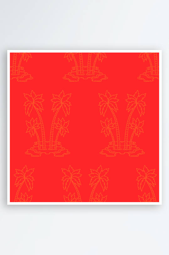 矢量简约复古潮流图案背景-众图网