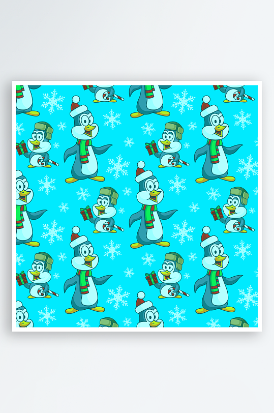 圣诞矢量底纹背景素材-众图网