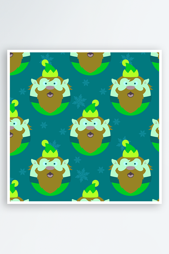 圣诞矢量底纹背景素材-众图网