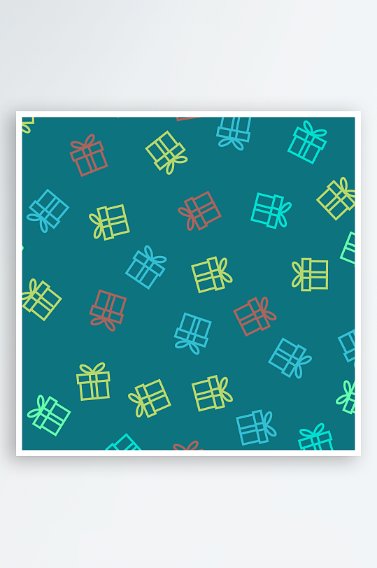 圣诞矢量底纹背景素材-众图网