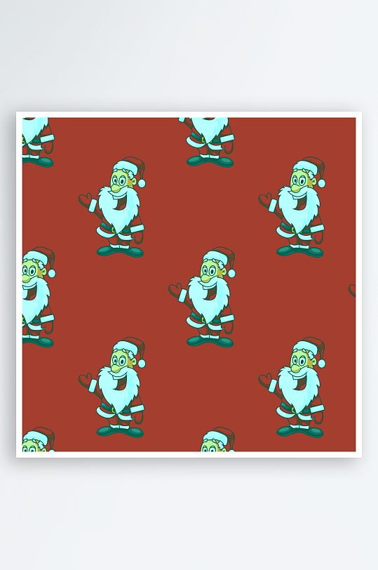 矢量圣诞底纹背景素材-众图网