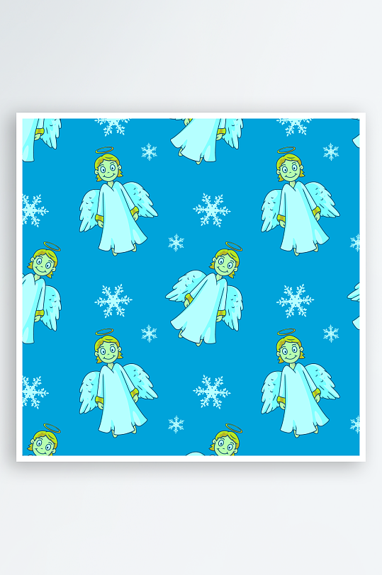 矢量圣诞底纹背景素材-众图网