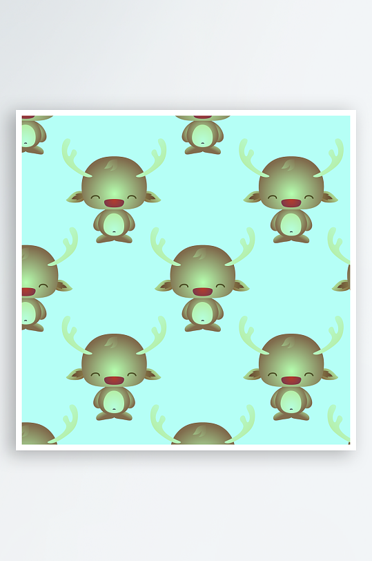 矢量圣诞底纹背景素材-众图网