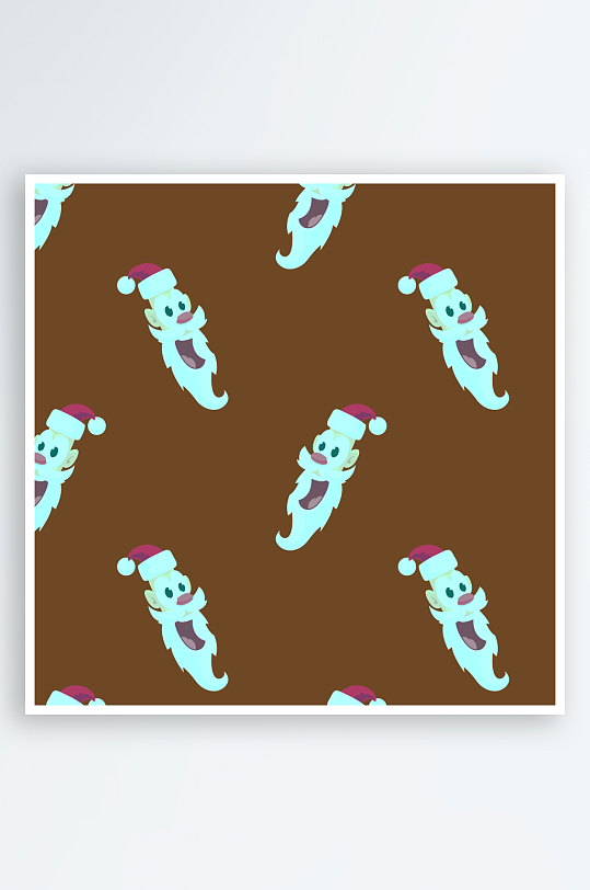 矢量圣诞底纹背景素材-众图网