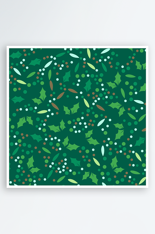 矢量圣诞底纹背景模版-众图网