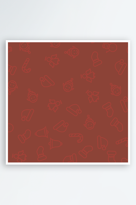 矢量圣诞底纹背景模版-众图网