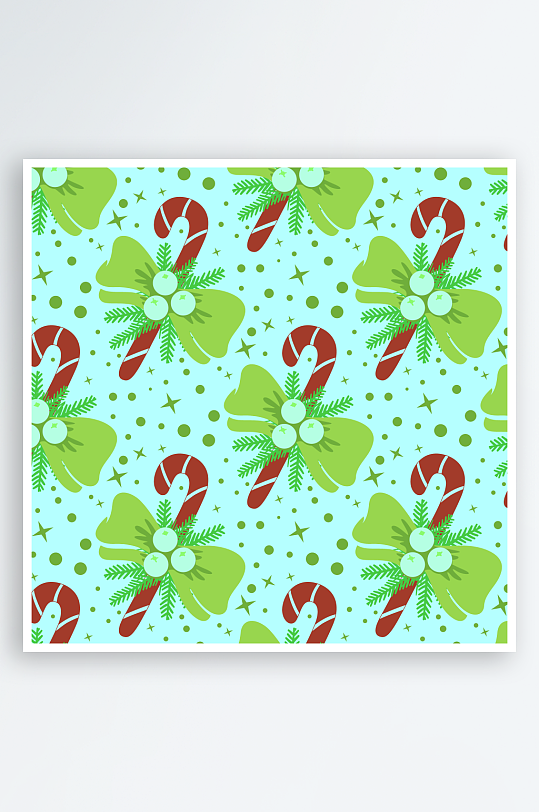 矢量圣诞底纹背景模版素材-众图网