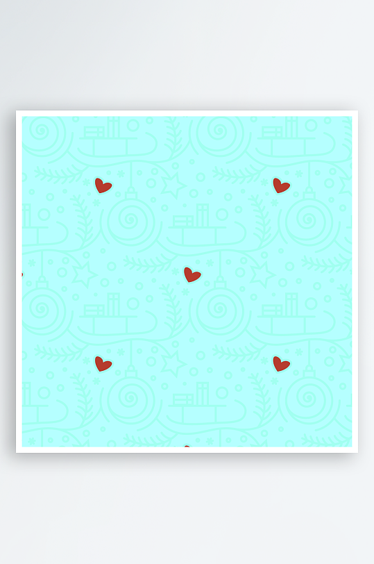 矢量圣诞底纹背景模版素材-众图网