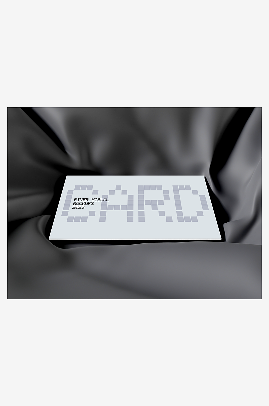 名片卡片场景展示vi样机企业模板-众图网