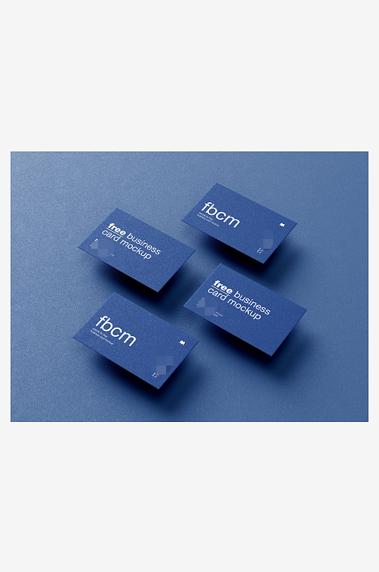 名片卡片场景展示vi样机商务模板-众图网