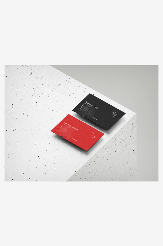 名片卡片场景展示vi样机商务模板-众图网