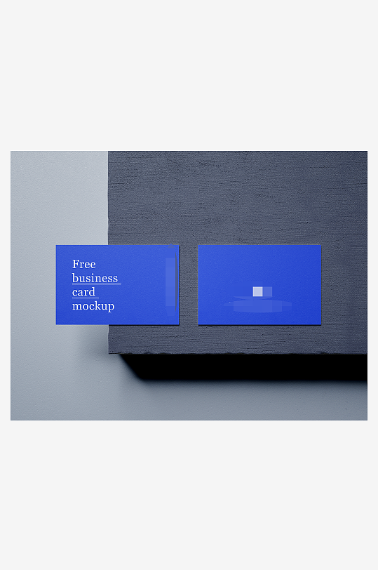 名片卡片场景展示vi样机商务模板-众图网