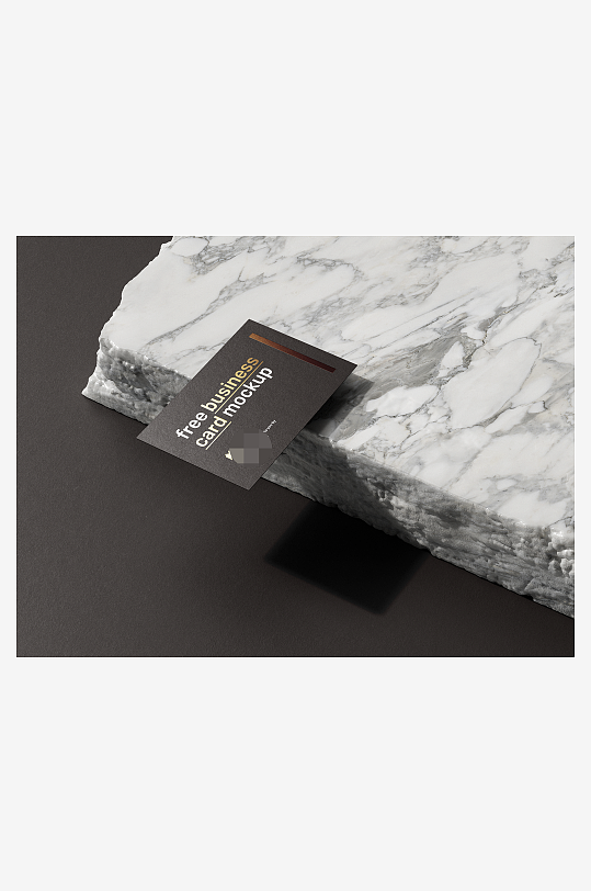 名片卡片场景展示vi样机商务模板-众图网