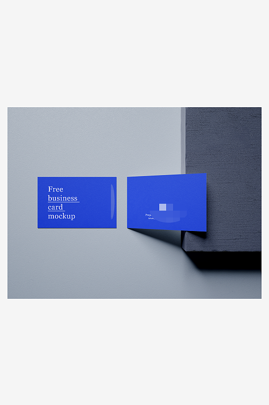 名片卡片场景展示vi样机商务模板-众图网