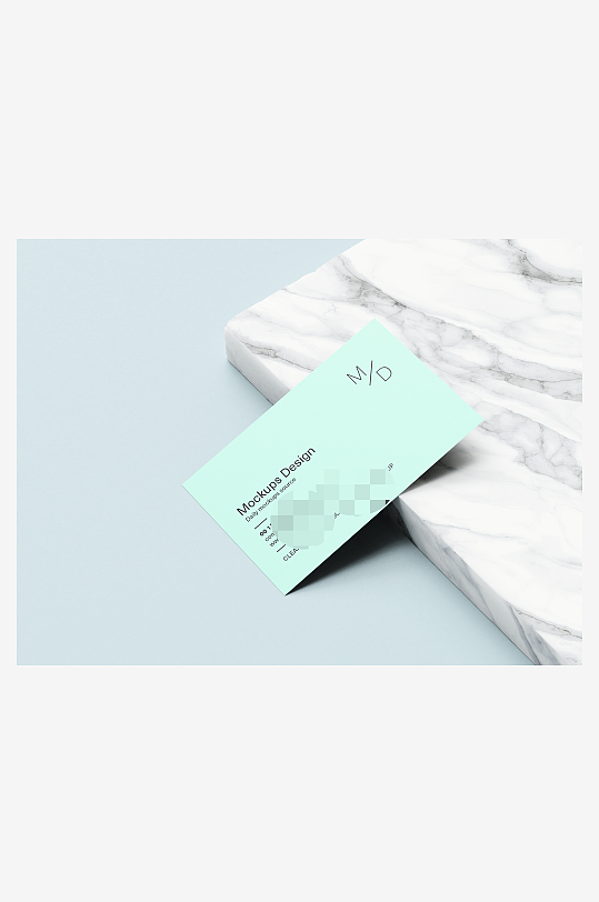 名片卡片场景展示vi样机商务模板-众图网