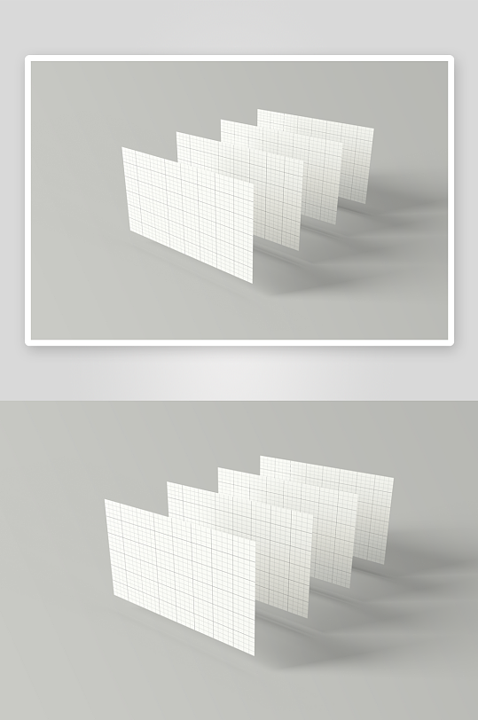 名片卡片场景展示vi样机商务模板-众图网