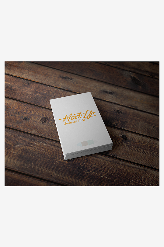 名片卡片场景展示vi样机商务模板-众图网