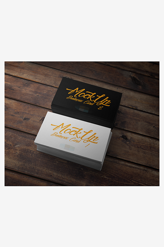 名片卡片场景展示vi样机商务模板-众图网