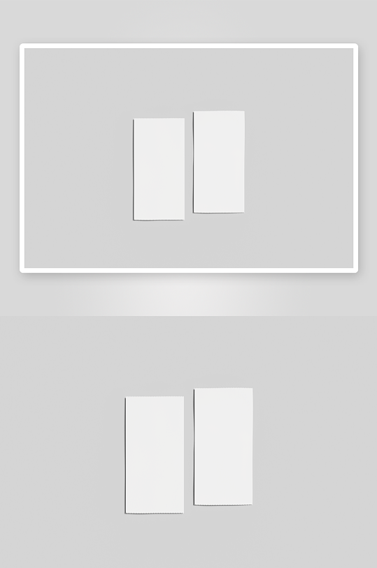 票据超市vi样机-众图网