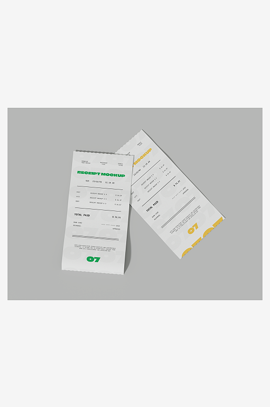 票据超市vi样机模板-众图网