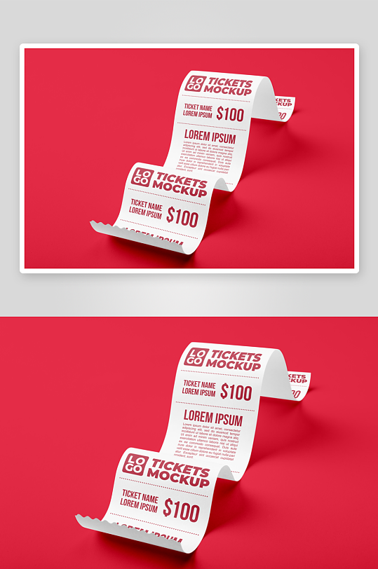 票据超市vi样机模板-众图网