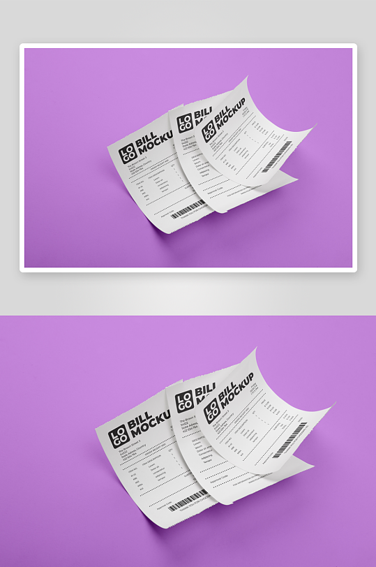 票据超市vi样机模板-众图网