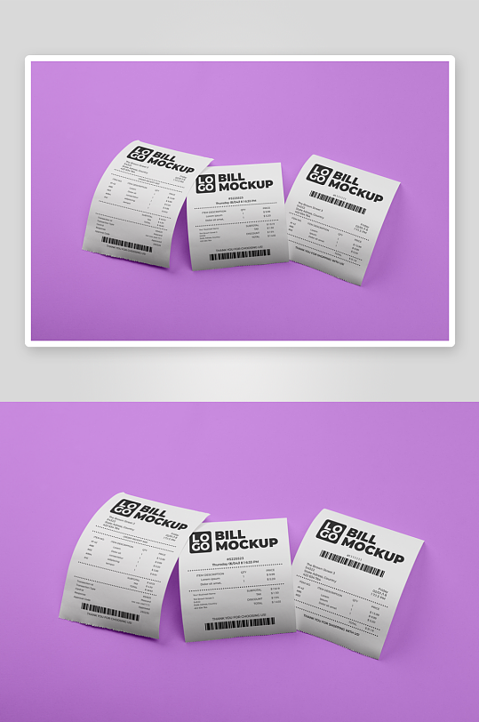 票据超市vi样机模板-众图网