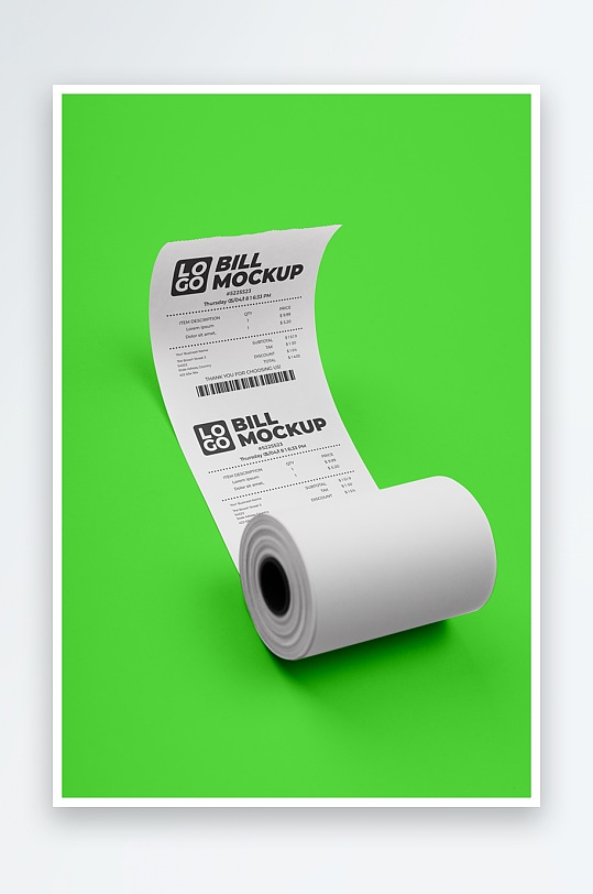 票据超市vi样机模板-众图网