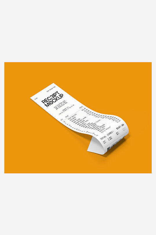 票据超市vi样机-众图网