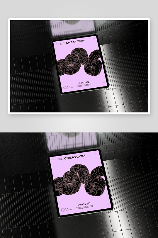 平板电脑场景样机模板-众图网