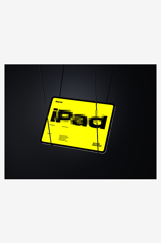 平板电脑场景样机模板-众图网