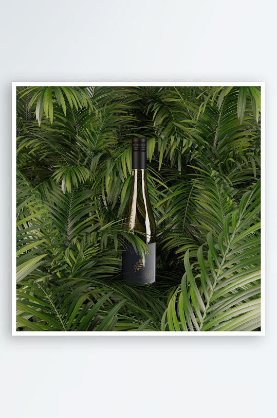 啤酒瓶瓶子样机模板素材-众图网