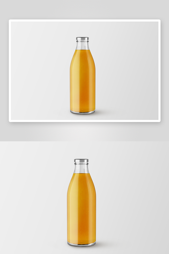 果汁饮料瓶子样机模板素材-众图网