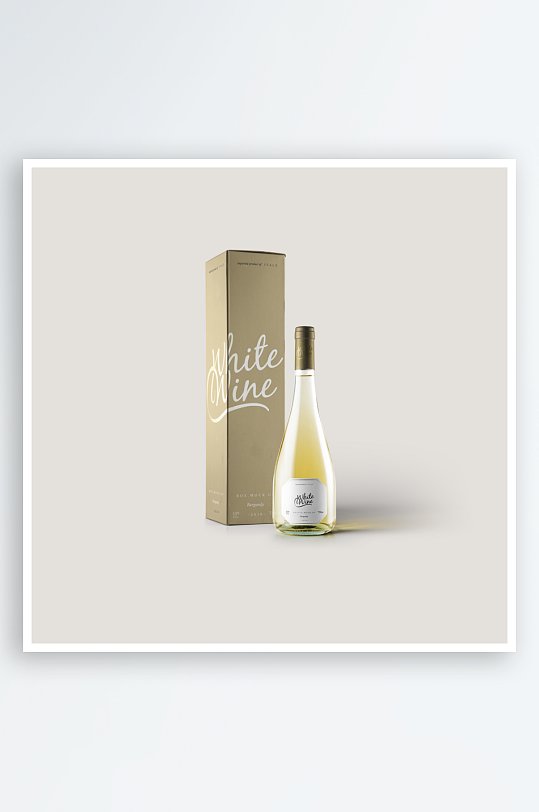 酒瓶瓶子样机模板素材-众图网