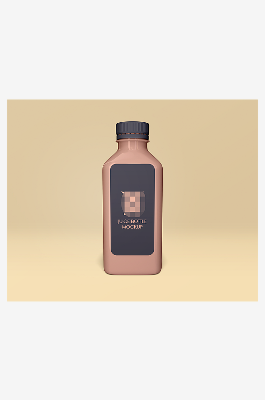 塑料瓶包装瓶子样机模板素材-众图网