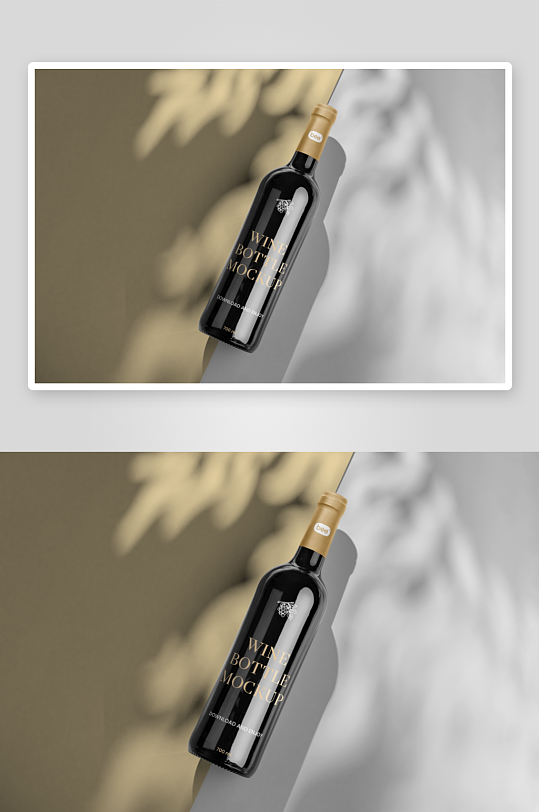 红酒瓶啤酒瓶包装瓶子样机模板素材-众图网