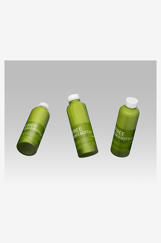 饮料瓶包装样机模板素材-众图网