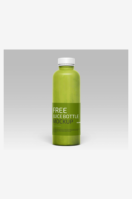 饮料瓶包装样机模板素材-众图网