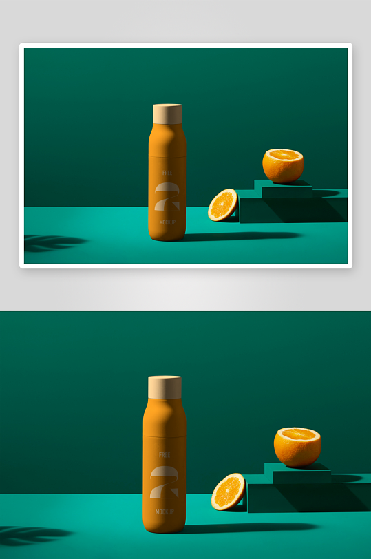 饮料瓶包装样机模板素材-众图网