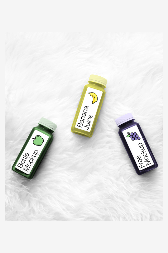 饮料瓶包装样机模板素材-众图网