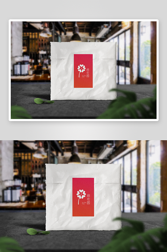 背景墙VI效果贴图样机-众图网