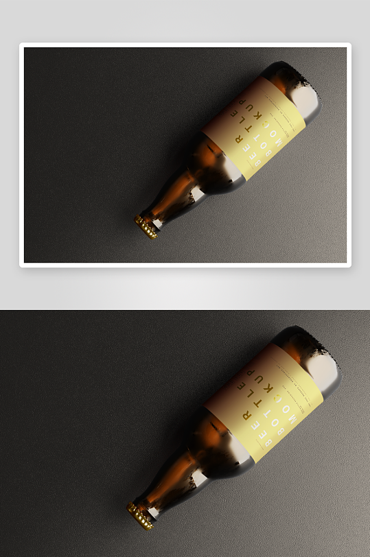 酒瓶包装样机模板素材-众图网