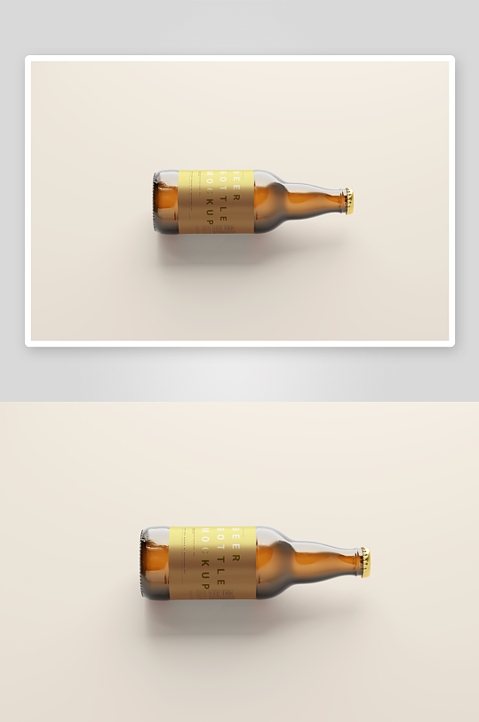 酒瓶包装样机模板素材-众图网