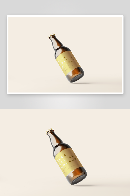 酒瓶包装样机vi模板素材-众图网