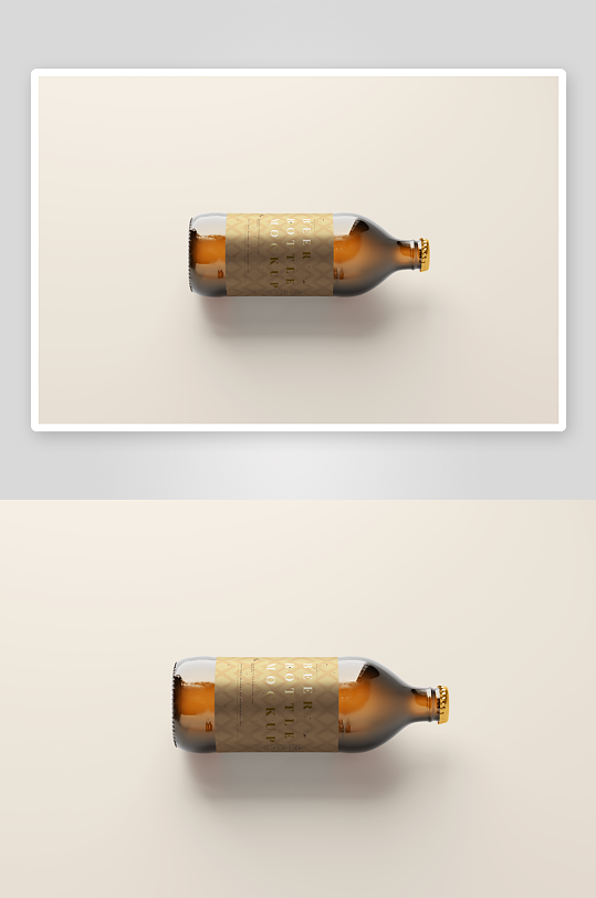 酒瓶包装样机vi模板素材-众图网