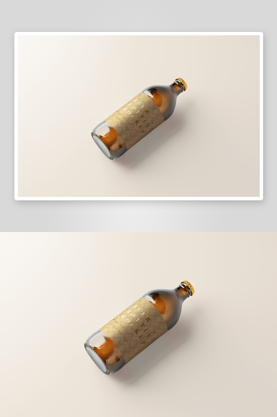 酒瓶包装样机vi模板素材-众图网