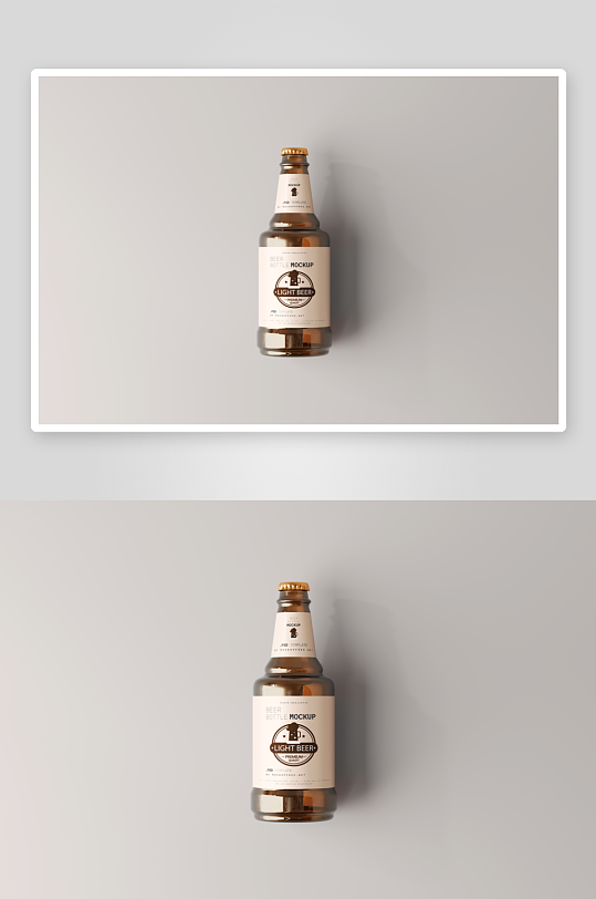 酒瓶包装样机vi模板素材-众图网