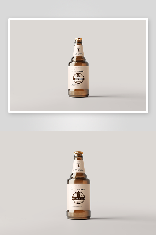 酒瓶包装样机vi模板素材-众图网