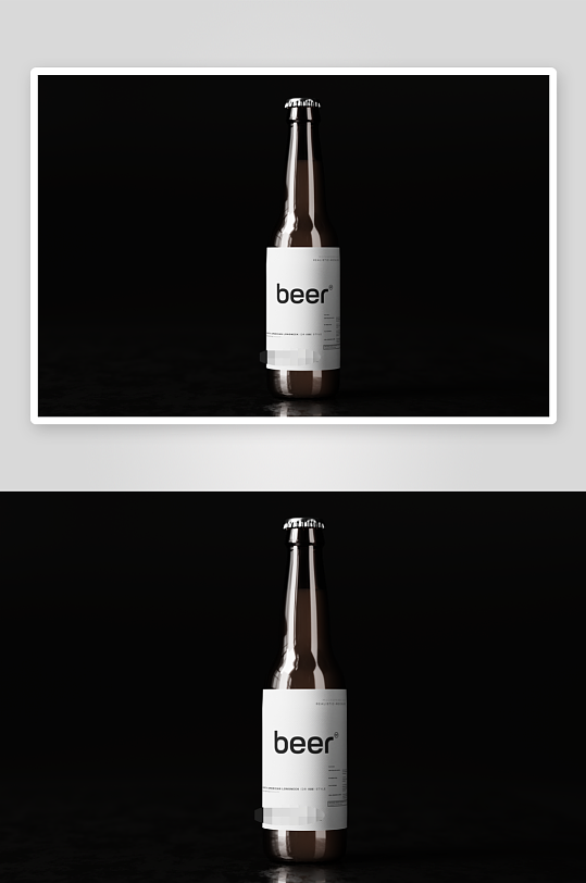 酒瓶包装样机vi模板素材-众图网